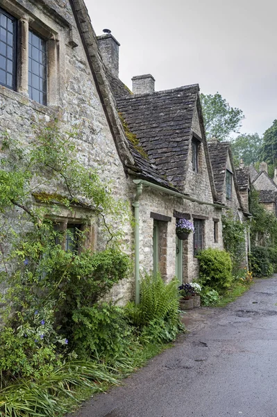 Bibury Cotswolds Royaume Uni Mai 2018 Chalets Traditionnels Pierre Cotswold — Photo