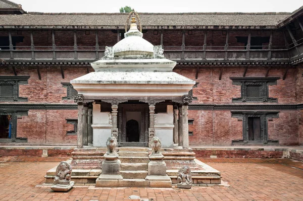 Nádvoří Keshav Narayan Chowk Komplexu Patan Royal Palace Náměstí Patan — Stock fotografie