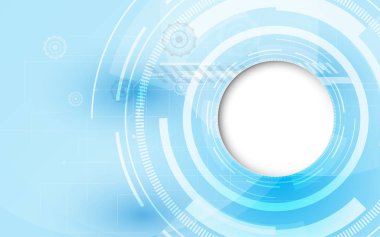 Soyut teknoloji arka plan Yüksek teknoloji iletişim konsepti yenilik arka plan çizimi