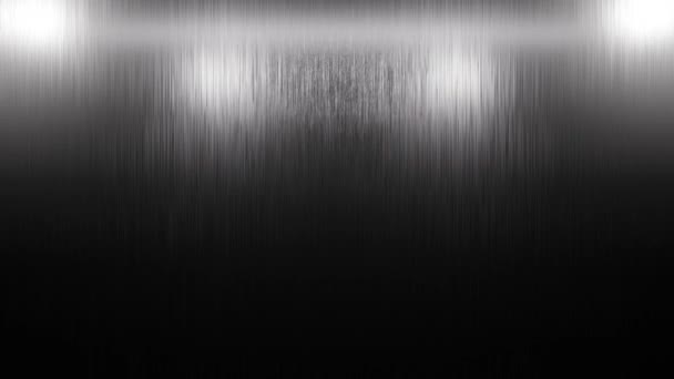 Edelstahl Titan Metall Hintergrund Textur Einfallendes Licht Auf Die Textur — Stockvideo
