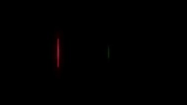 Neon arka plan. Yeşil ve kırmızı neon arka plan görünür ve kaybolur. Parlak neon arka plan. 4k. 