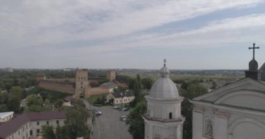 Lubart taş şatosu, Lutsk şehrinin simgesi, Ukrayna