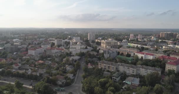 Eine Ganz Andere Sicht Der Dinge Stadt Luzk Ukraine — Stockvideo