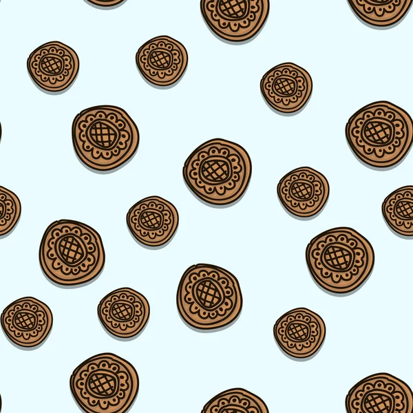 seamless pattern of sweets