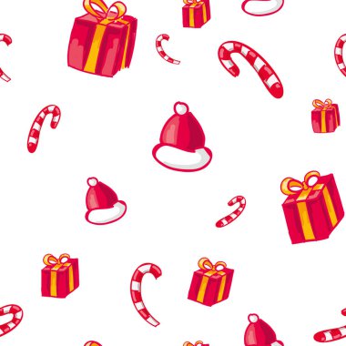 Yeni yıl için Noel desen