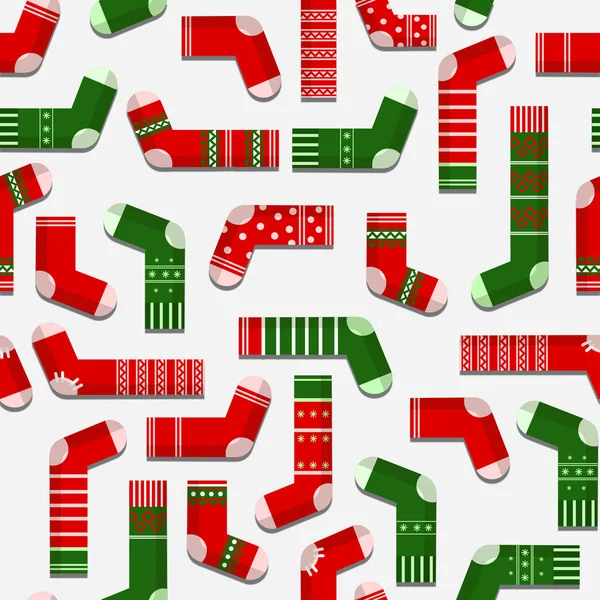 Texture Christmas Socks — Stock Photo, Image