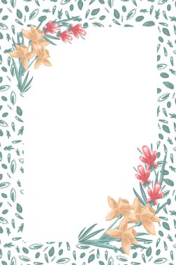 Bahar çerçevelerden farklı renkler