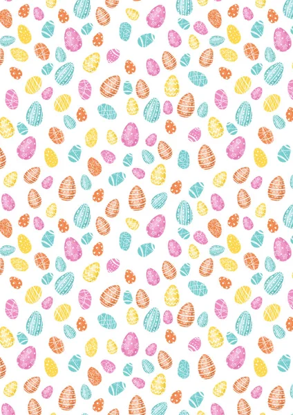 Easter Eggs Texture Pattern — Stock Photo, Image