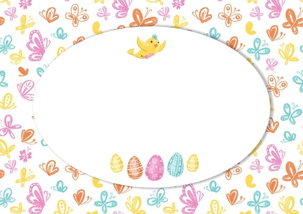 Easter Eggs Texture Raster — Stock Photo, Image