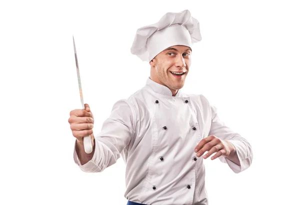 Mužský kuchař — Stock fotografie