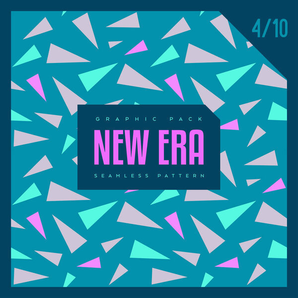 Абстрактная геометрическая композиция 80-х годов
