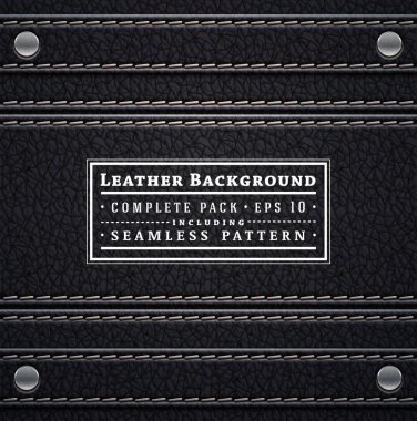 Deri doku vektör çizim 