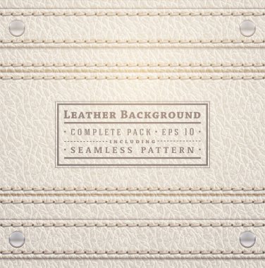 Deri doku vektör çizim 