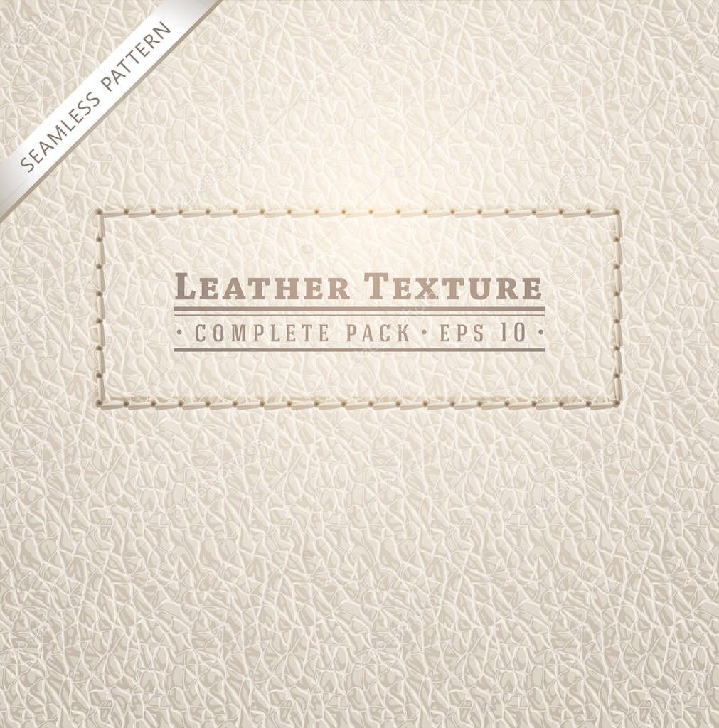 Leather texture vector illustration 