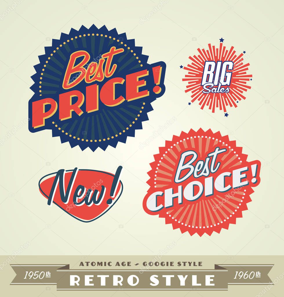 Vintage and retro labels \ logo