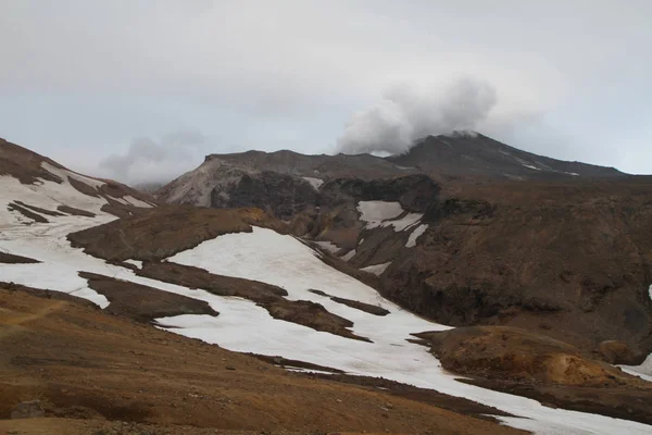 Rússia Kamchatka Vulcão Mutnovsky — Fotografia de Stock