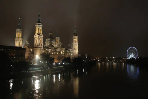 Spain Zaragoza Basilica Our Lady Pillar — Stock Photo, Image