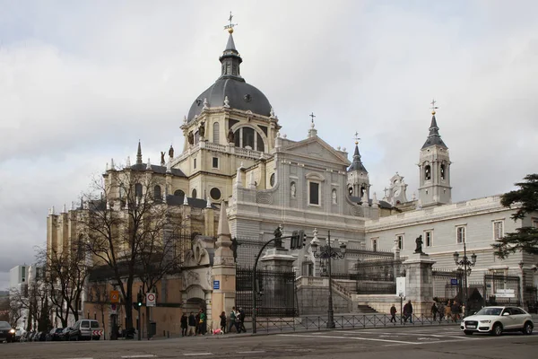 Spain Madrid Catedral Santa Maria Real Almudena Almudena Cathedral — 图库照片