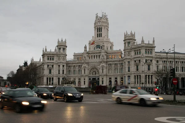 España Madrid Palacio Cibeles — Foto de Stock