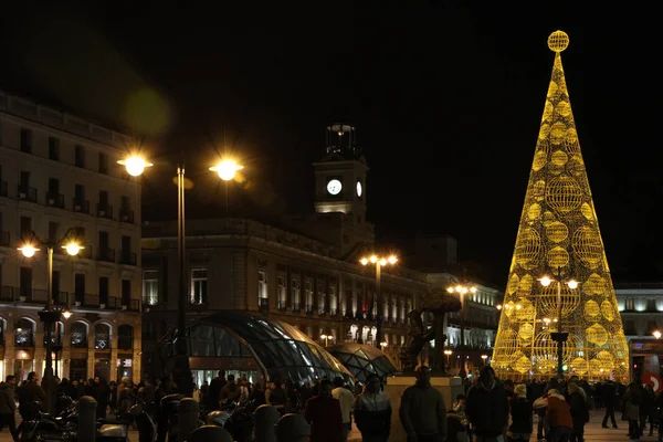 Spain Madrid Puerta Del Sol — Stock Photo, Image