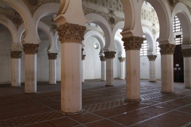 Spain, Toledo: Sinagoga de Santa Maria la Blanca