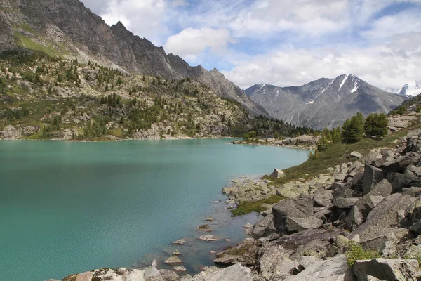 Rosja Altai Republic Jezioro Darachkol — Zdjęcie stockowe