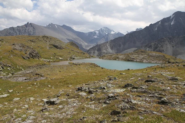 Rosja Altai Republic Górskie Jezioro — Zdjęcie stockowe