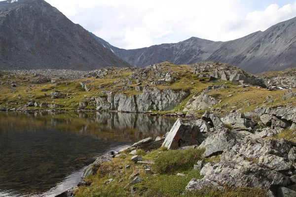 Rusko Altajská Republika Horské Jezero — Stock fotografie