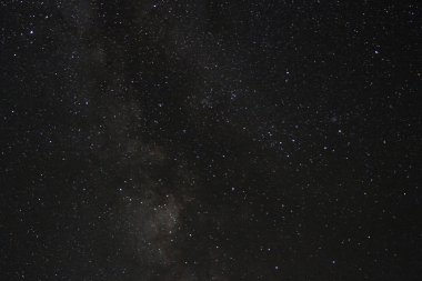 Gökyüzü yıldız: Milky Way orta kısmında