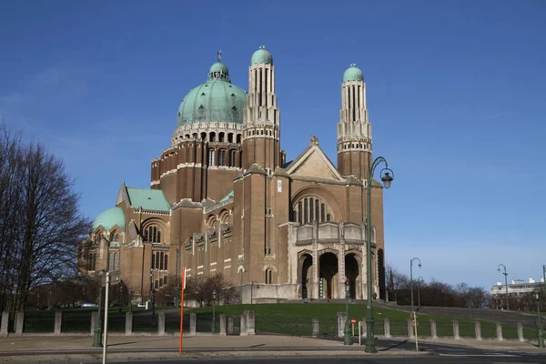 Bélgica Bruselas Basílica Del Sagrado Corazón — Foto de Stock