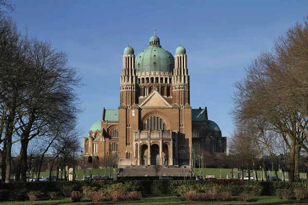 Bélgica Bruselas Basílica Del Sagrado Corazón — Foto de Stock