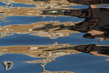 İtalya, Venedik: yansıma su