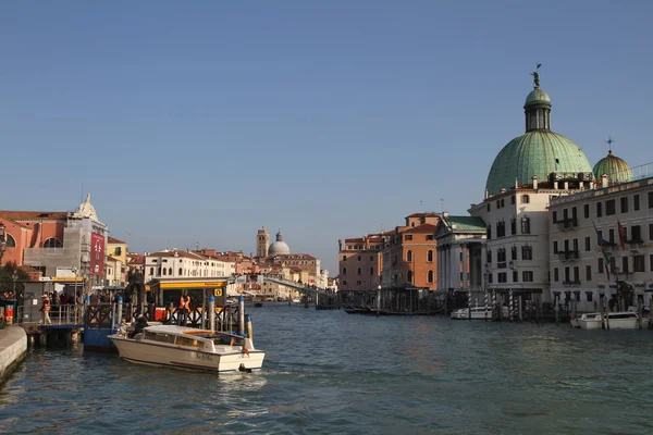 Italia Venecia Vista Desde Agua — Foto de Stock