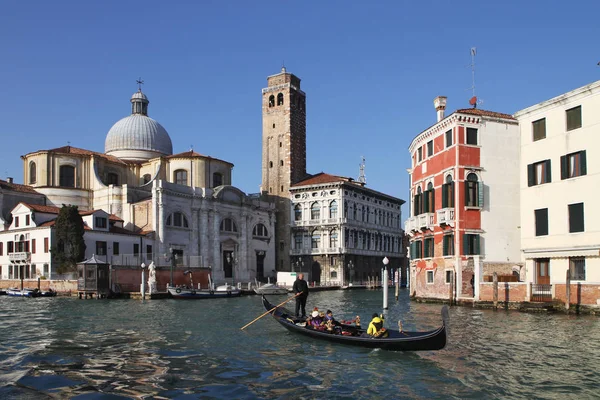 Ιταλία Βενετία Προβολή Από Νερό — Φωτογραφία Αρχείου
