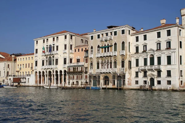 Ιταλία Βενετία Προβολή Από Νερό — Φωτογραφία Αρχείου