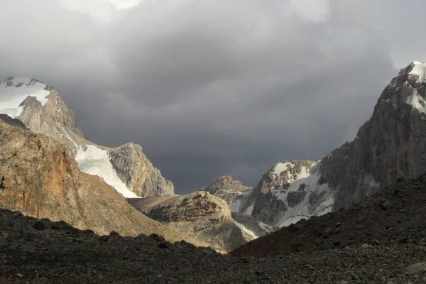 Tadżykistan Fann Góry Chimtarga Pass — Zdjęcie stockowe