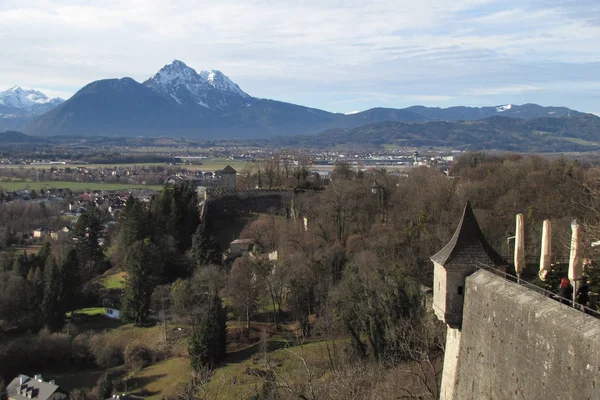 Avusturya, Salzburg: Salzburg Kalesi şehrin görünümünü