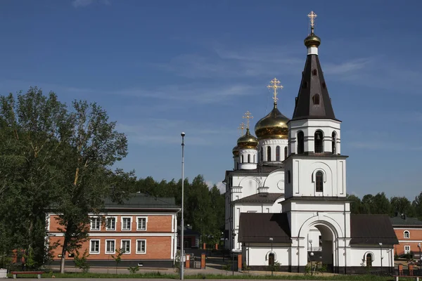 Russia Cherepovets Tempio Atanasio Teodosio — Foto Stock