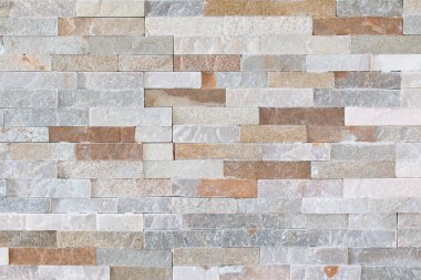 farklı renklerde tuğla duvar