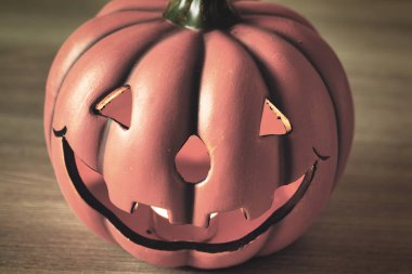 izole Halloween balkabağı