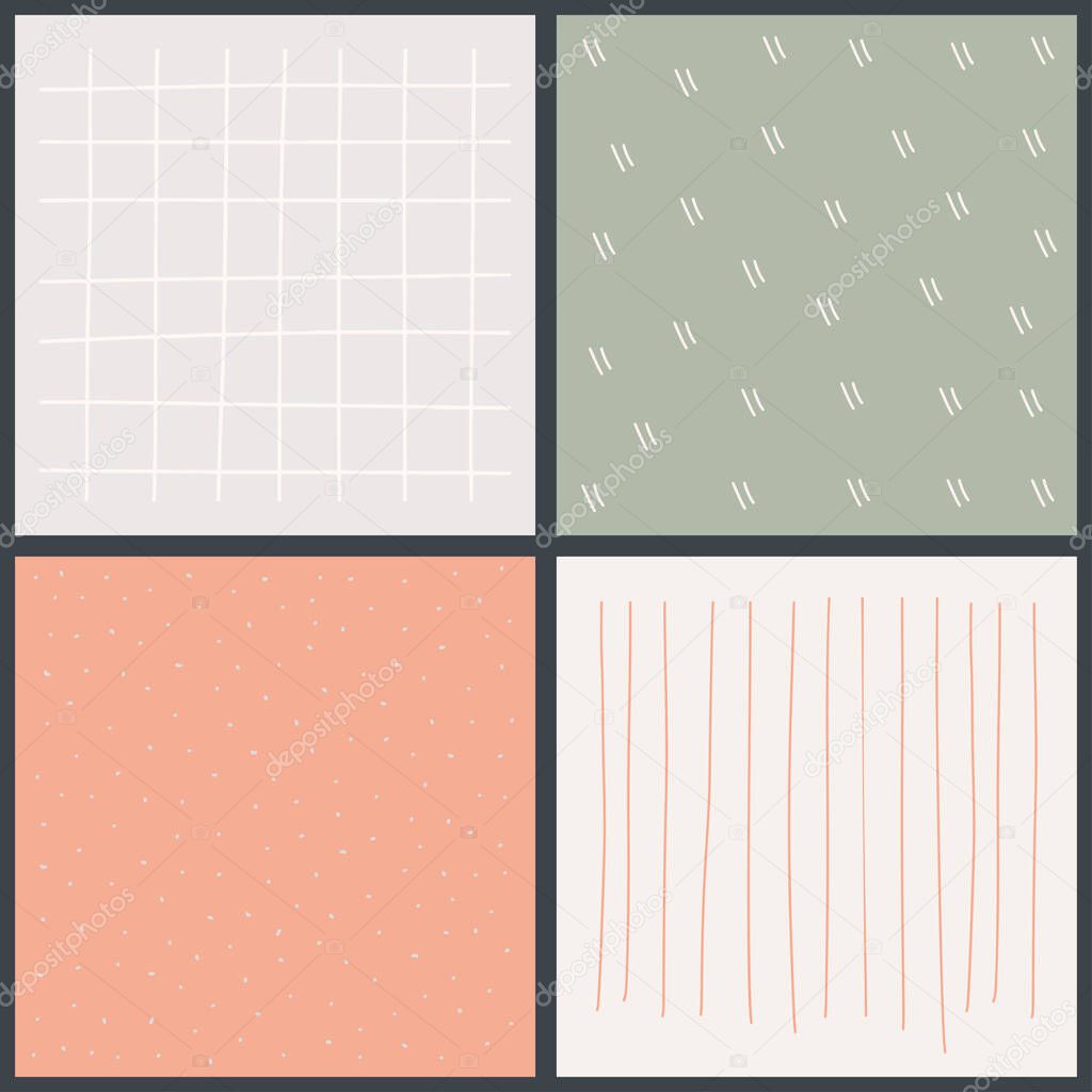 Set of abstract backgrounds.Vector templates