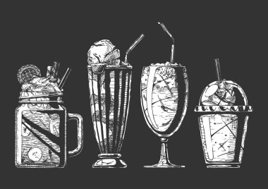 Farklı milkshake kümesi