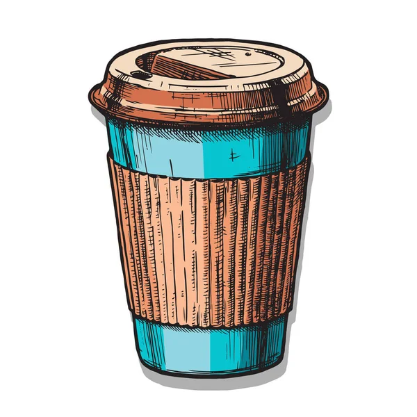 Café à emporter — Image vectorielle