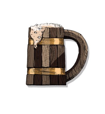 ahşap tankerin çizimi