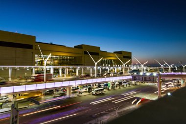 Los Angeles, CA-8 Nisan 2018: Los Angeles International Airpor