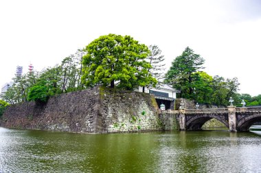 Seimon Ishibashi (Nijubashi) Köprüsü, Tokyos en ünlü köprü: Tokyo, Japan Imperial Palace