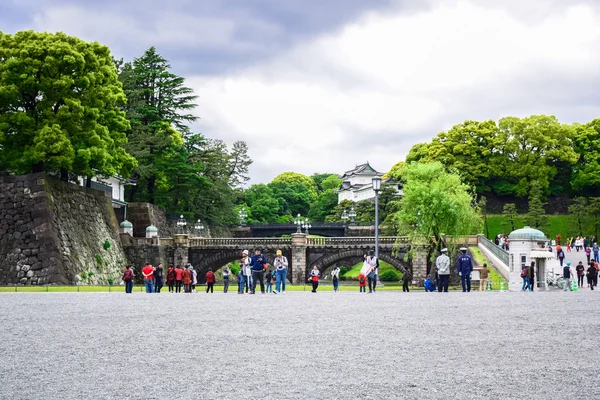 Tokyo Japonya Daki Tokyo Mparatorluk Sarayı Ndaki Tokyo Nun Ünlü — Stok fotoğraf