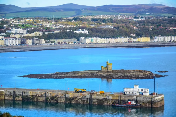 Mooie Landschapsmening Van Kust Stad Van Douglas Het Isle Man — Stockfoto