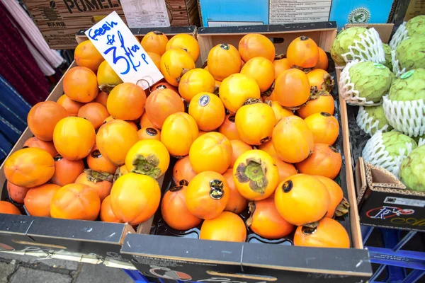 Frutas Frescas Que Venden Portobello Market Portobello Road Notting Hill — Foto de Stock