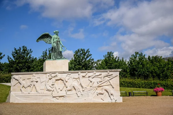 Sculpture Sfartsmonumentet Maritime Monument Danish Merchant Navy Seamen Who Lost — Stock Photo, Image